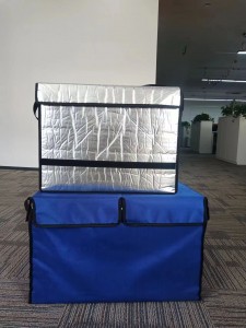 Collapsible VPU Cooler Box for Medicine